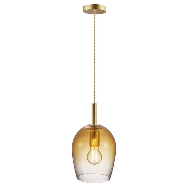 Lampa wisząca Nordlux 2112703027 Uma 18Pendant Amber