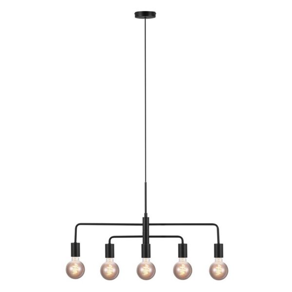 Lampa wisząca Nordlux 2113053003 Gloom 5-Pendant Black