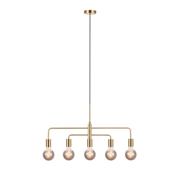 Підвісний світильник Nordlux 2113053035 Gloom 5-Pendant Brass