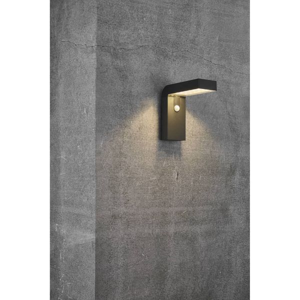 Lampa ścienna Nordlux 2118231003 Alya Wall Solar Black