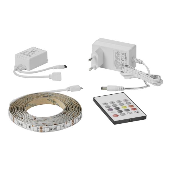 Taśma LED  kompatybilna ze ściemniaczem Nordlux 2210409901 moc Wtemperatura barwowa — RGB