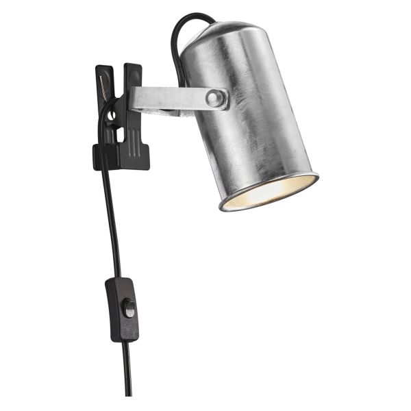 Lampa stołowa Nordlux 2213062031 Porter Clamp Galvanized