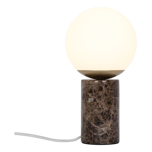 Lampa stołowa Nordlux 2213575018 Lilly Table Marble Brown