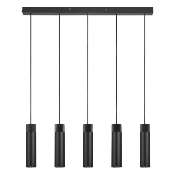 Lampa wisząca Nordlux 2410483003 Tilo 5-Spot | Pendant | Black