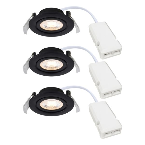 Oprawa punktówa Nordlux 2510310103 Monolo 3-Kit Black