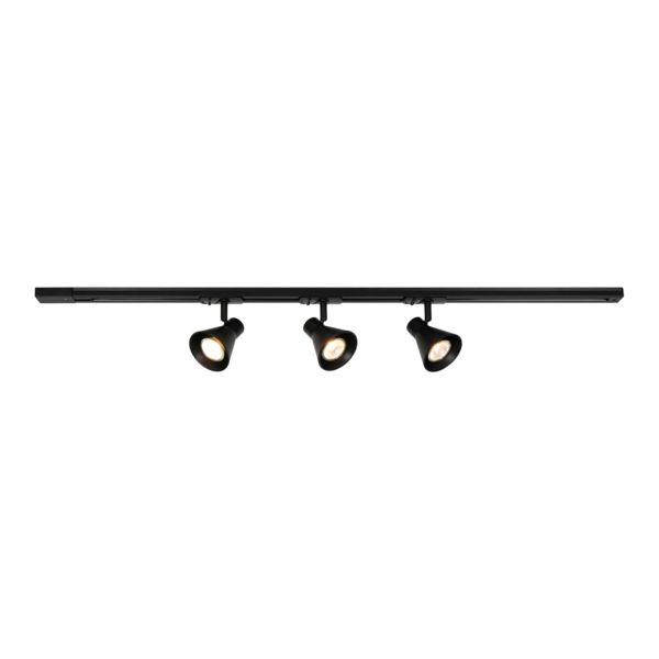 System szynowy Nordlux 2510399903 Eik Link 3-Kit + 1m Black