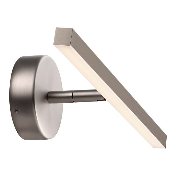 Oświetlenie lustra Nordlux 2510501032 Ip S13 40 | Wall light | Brushed steel