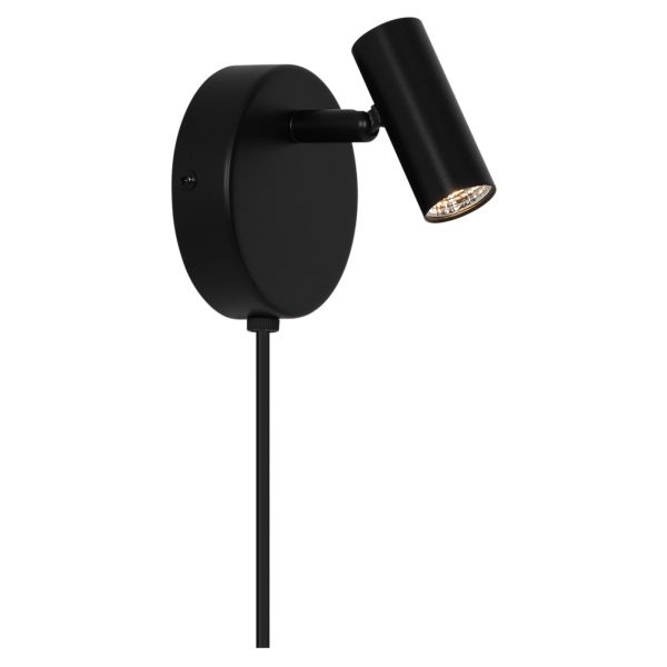 Kinkiet Nordlux 2612501003 Omari Round | Wall light | Black