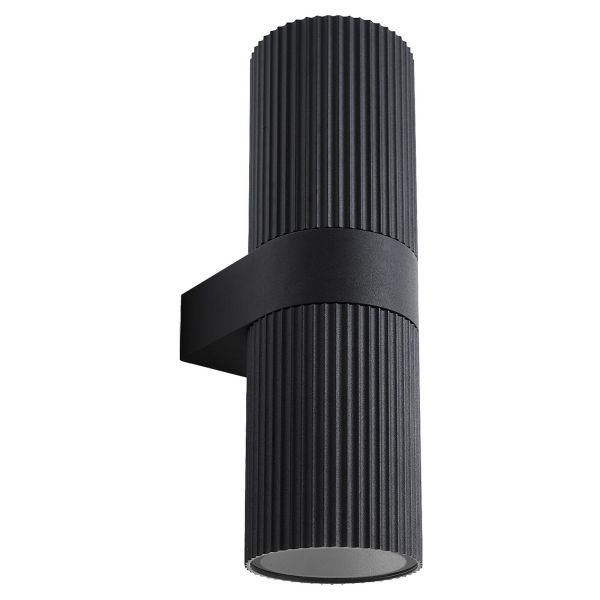 Lampa ścienna Nordlux 2618231003 Kyklop Ripple Maxi | Wall light | Black