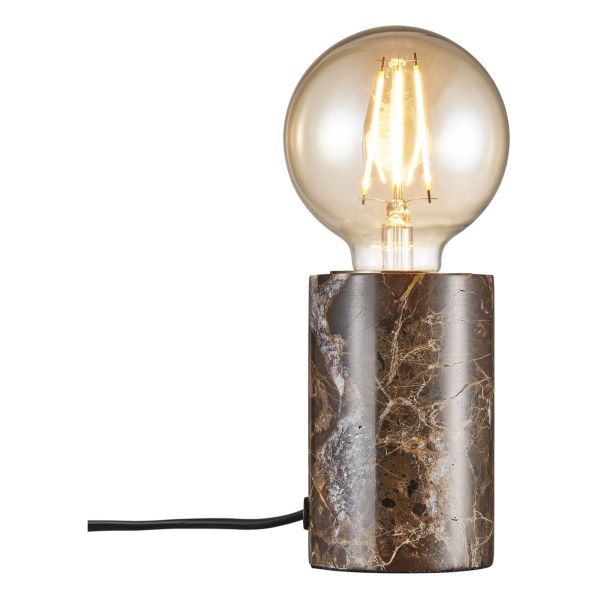 Lampa stołowa Nordlux 45875018 Siv Table Marble Brown