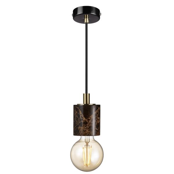 Lampa wisząca Nordlux 45883018 Siv Pendant Marble Brown