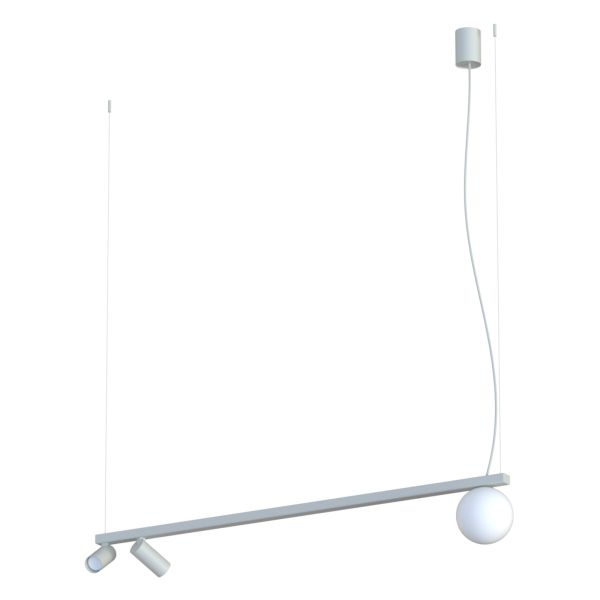 Lampa wisząca Nowodvorski 11450 Fourty III Silk Gray