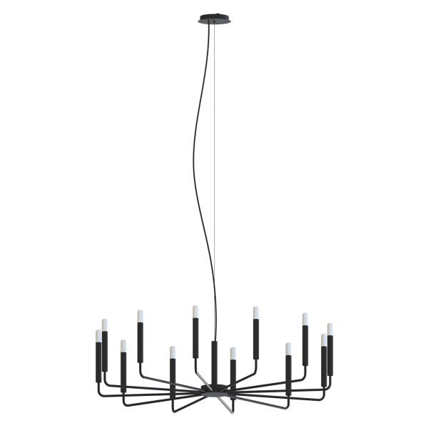 Żyrandol Nowodvorski 11464 Orto XII B Black