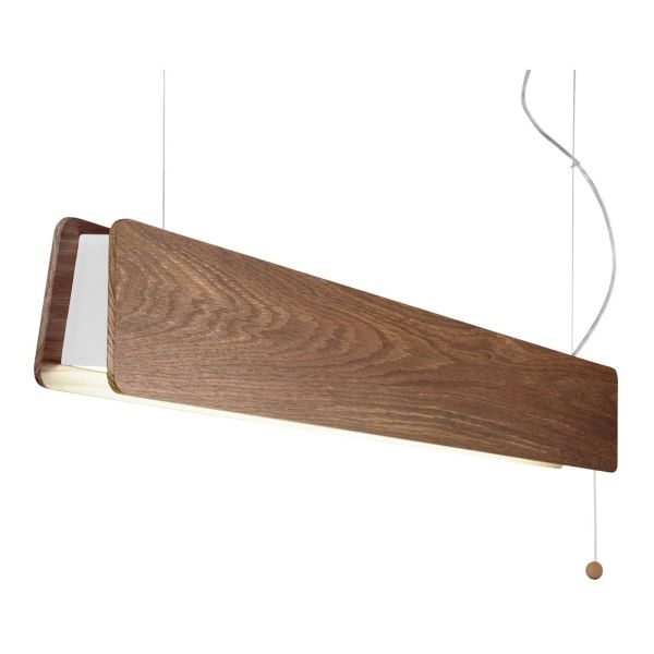 Lampa wisząca Nowodvorski 7522 Oslo Led Smoked Oak 90 Zwis