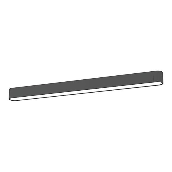 Plafon sufitowy Nowodvorski 7533 Soft Led Graphite 90X6