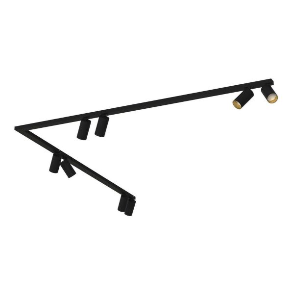 Спот Nowodvorski 7700 Mono Corner VIII 2X150 Black/Gold