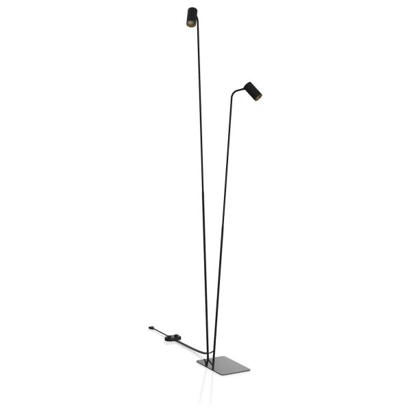 Lampa podłogowa Nowodvorski 7718 Mono II Fl Black/Gold