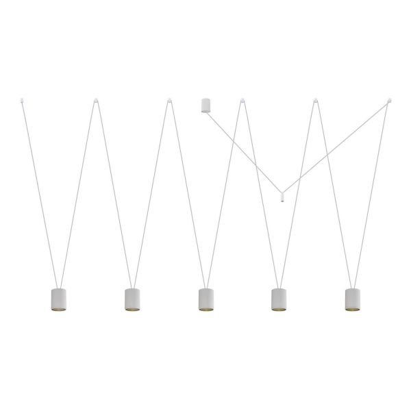 Żyrandol Nowodvorski 7821 More Tone V White/Gold