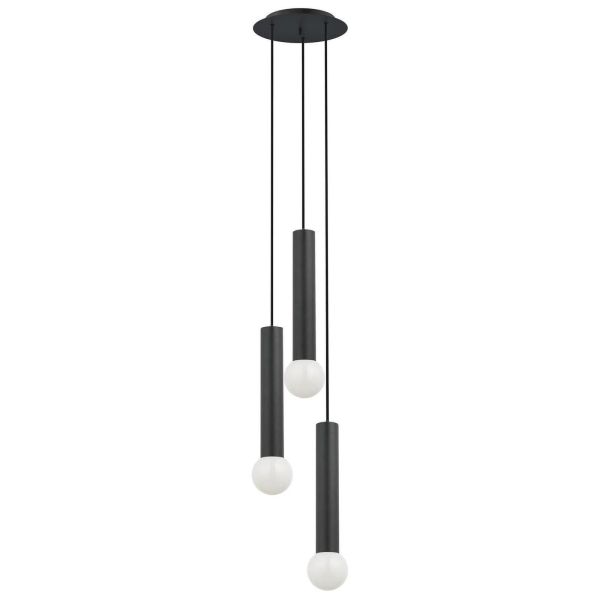 Lampa wisząca Nowodvorski 7856 Baton Black III Zwis