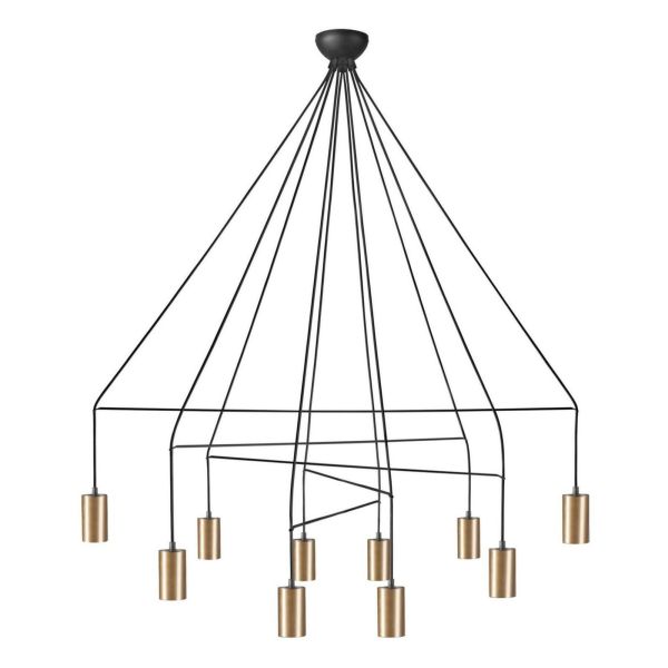 Lampa wisząca Nowodvorski 7954 Imbria Solid Brass X