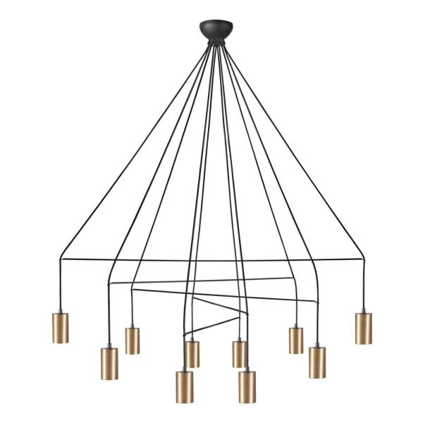 Підвісний світильник Nowodvorski 7954 Imbria Solid Brass X