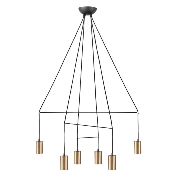 Lampa wisząca Nowodvorski 7956 Imbria Solid Brass VI