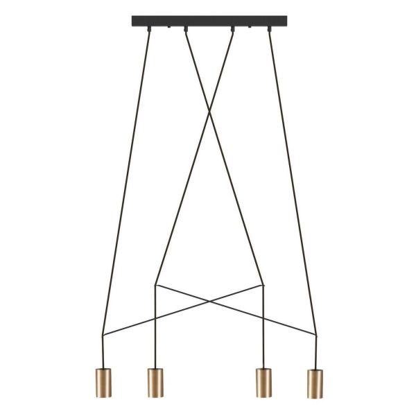 Lampa wisząca Nowodvorski 7957 Imbria Solid Brass IV