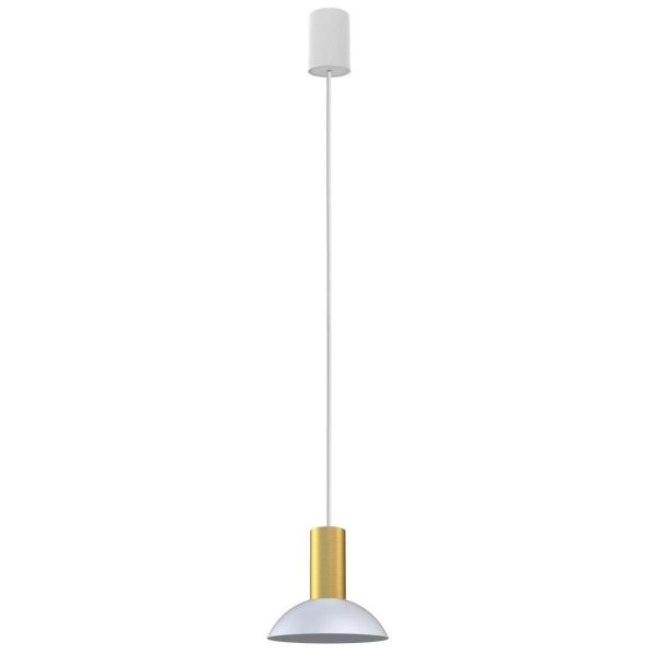 Lampa wisząca Nowodvorski 8037 Hermanos C White/Solid Brass