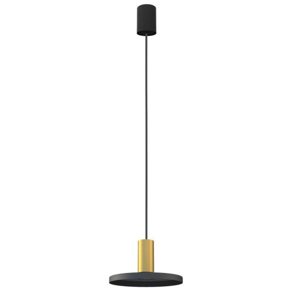 Lampa wisząca Nowodvorski 8100 Hermanos B Black/Solid Brass