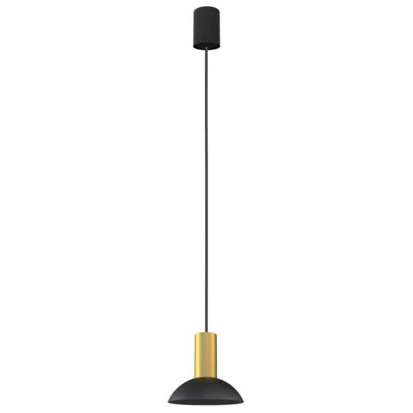 Lampa wisząca Nowodvorski 8194 Hermanos C Black/Solid Brass