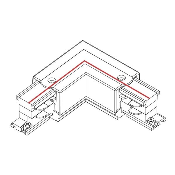 Obraz z informacjami o produkcie Nowodvorski 8227 Track CTLS Power L Connector Right (L-R)