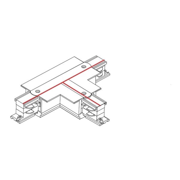 Зображення з інформацією про товар Nowodvorski 8245 Recessed Track CTLS Recessed Power T Connector Right 1 (T-R1)