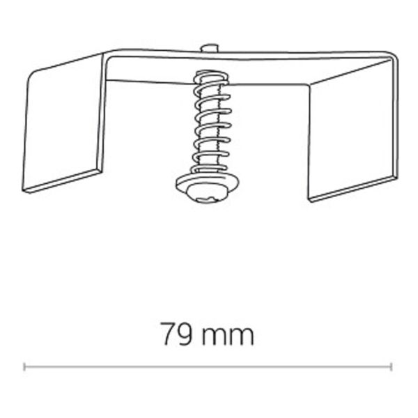 Розміри товару Nowodvorski 8306 Recessed Track CTLS Recessed Fixing Set, габарити