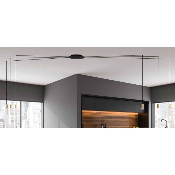 Люстра Nowodvorski 8563 + 8630 x 6 + 8393 x 2 + 8395 x 2 + 8546 + 8543 + 8540 x 4 Cameleon Cylinder