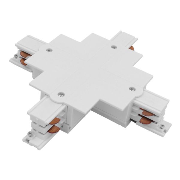 Łącznik X 3 fazy Nowodvorski 8678 Recessed Track CTLS Recessed Power X Connector