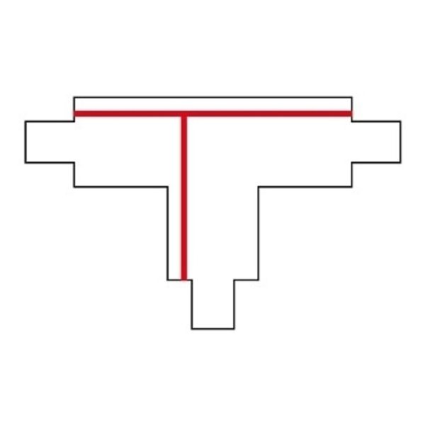 Obraz z informacjami o produkcie Nowodvorski 8681 Recessed Track CTLS Recessed Power T Connector Right 2 (T-R2)