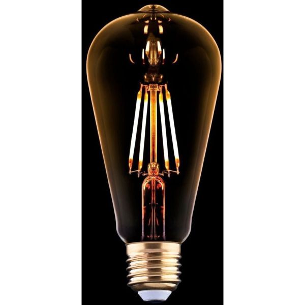 Żarówka ledowa Nowodvorski 9796 moc 4W z serii Vintage LED Bulb. Rozmiar — ST-6 z gwintem E27, temperatura barwowa — 2200K