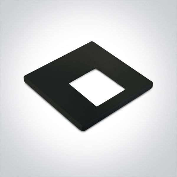 Nakładka dekoracyjna One Light 050000B4/B Black Square Cover For 68000B