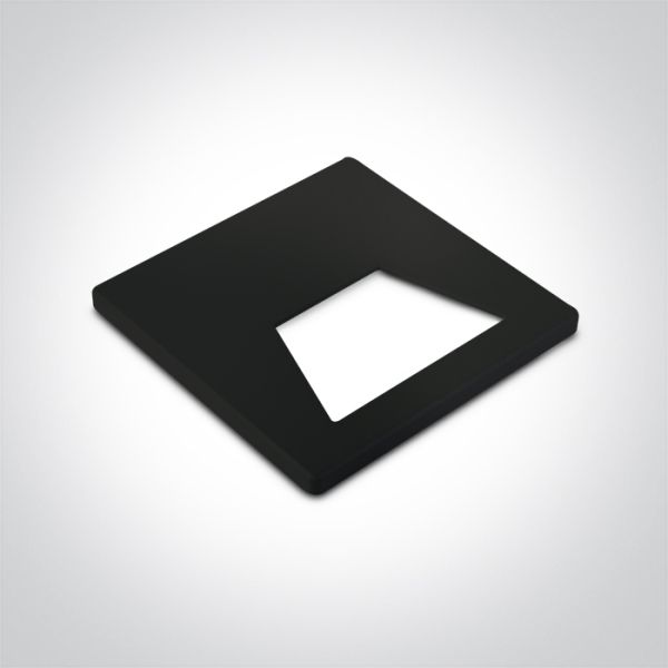 Nakładka dekoracyjna One Light 050000B5/B Black Square Cover For 68000B