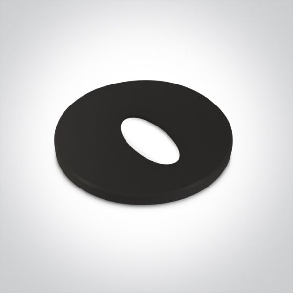 Nakładka dekoracyjna One Light 050000E3/B Black Round Cover For 68000E