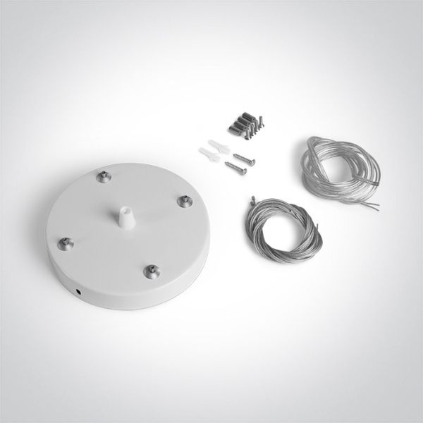 Zawieszenie One Light 050138B/W White Suspension Base For 62020 Square Plafo