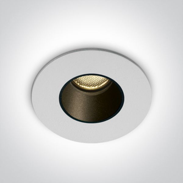 Oprawa punktówa One Light 10102H/W/C The Dark Light IP65 Range Aluminium