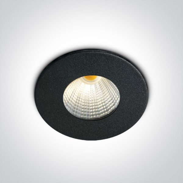 Oprawa punktówa One Light 10103B/B/W The 1W/3W LED Spots Aluminium