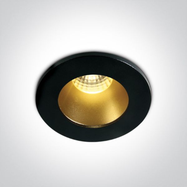 Oprawa punktówa One Light 10103DL/B/BS/W The 1W/3W LED Dark Light Range