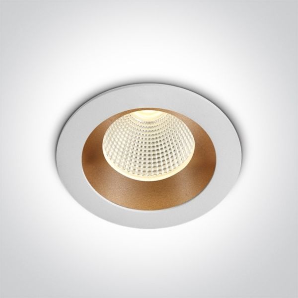 Точковий світильник One Light 10103E/W/BS/W The 3W Dark Light Range