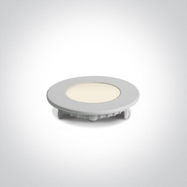 Oprawa punktówa One Light 10103FA/W/C The 3-12W Round Recessed Panels Die cast