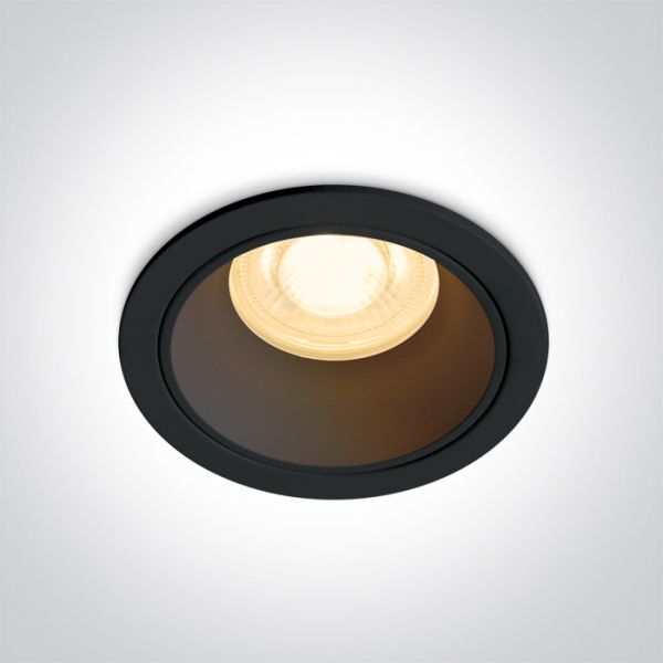 Oprawa punktówa One Light 10103G1/B Black 5W MR11 GU10 Dark Light