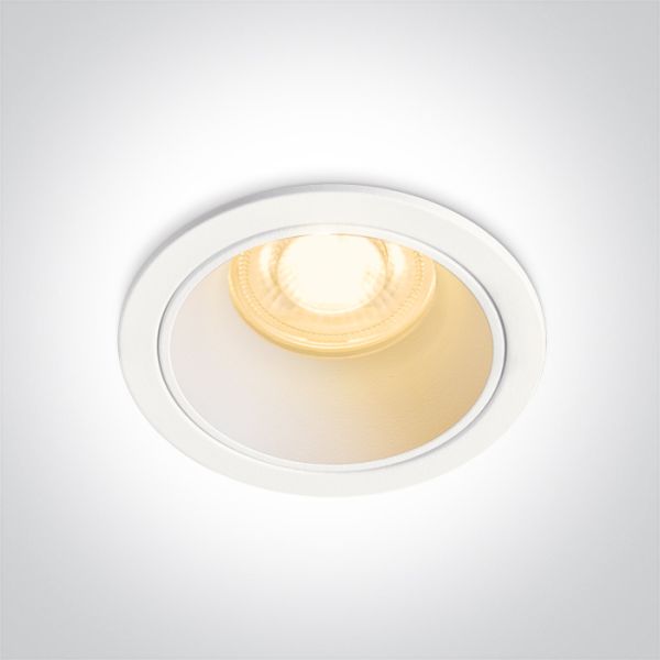Точковий світильник One Light 10103G1/W White 5W MR11 GU10 Dark Light