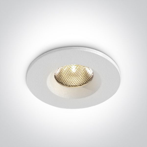 Oprawa punktówa One Light 10103M/W/V White CCTV 3W 350mA IP65