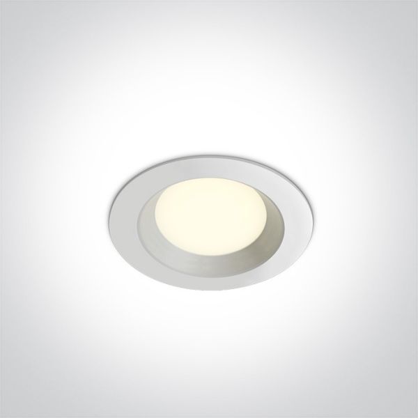 Точковий світильник One Light 10103T/W/V White SMD 3W CCTV IP20 230V